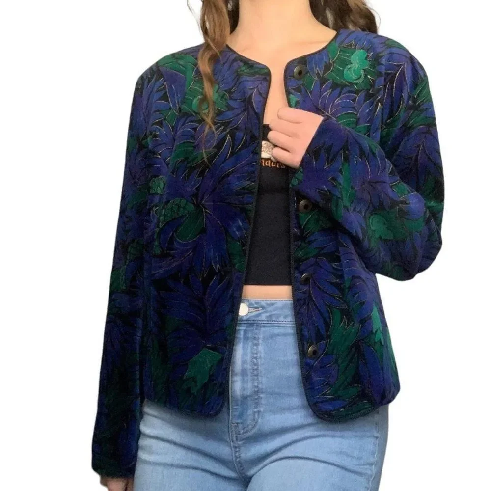 Patterned Blazer - Picture 2 of 4